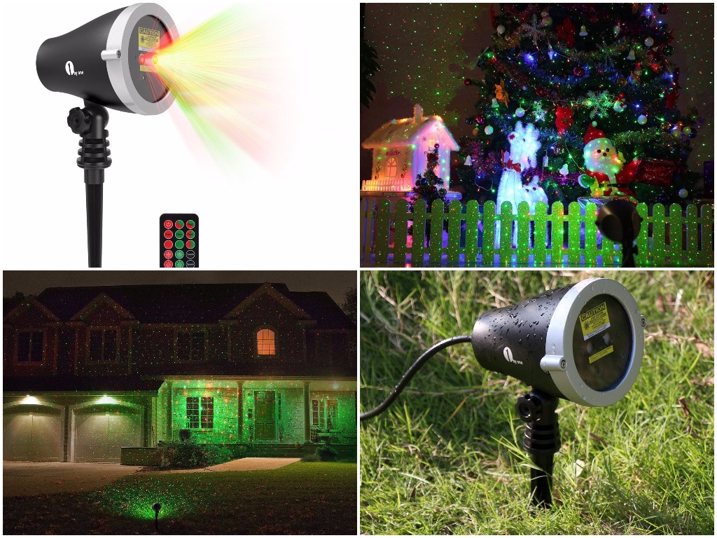 best rated christmas light projector